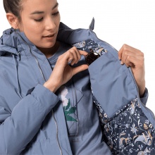 Jack Wolfskin Winterjacke Wildwood blau Damen